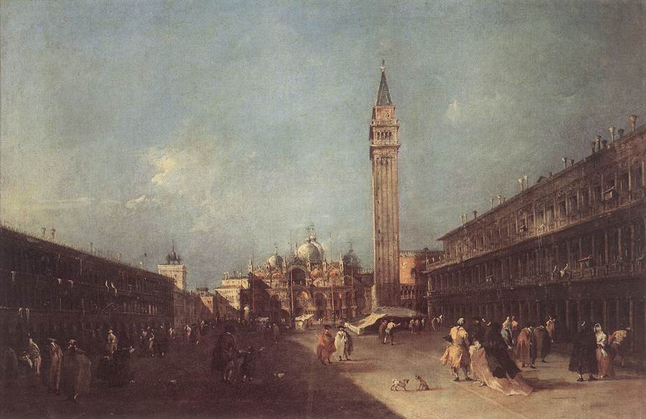 GUARDI, Francesco Piazza San Marco sdgh